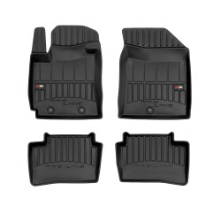 Tappetini per auto Proline 3D compatibili con Hyundai i10 II 2013-2019 su misura in gomma | Tipo Auto: Hatchback | Set di tappetini premium | Materiale TPE durevole | Bordi più alti