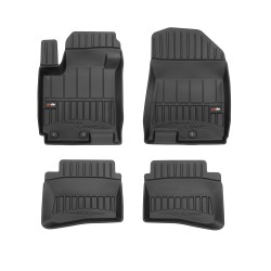 Tappetini per auto Proline 3D compatibili con Hyundai i20 II 2014-2020 su misura in gomma | Tipo Auto: Hatchback | Set di tappetini premium | Materiale TPE durevole | Bordi più alti