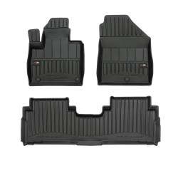 Tappetini per auto Proline 3D compatibili con Kia Sorento III 2014-2020 su misura in gomma | Tipo Auto: SUV | Set di tappetini premium | Materiale TPE durevole | Bordi più alti