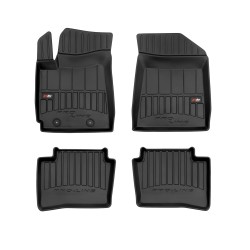 Tappetini per auto Proline 3D compatibili con Hyundai i10 III dal 2019 in poi su misura in gomma | Tipo Auto: Hatchback | Set di tappetini premium | Materiale TPE durevole | Bordi più alti