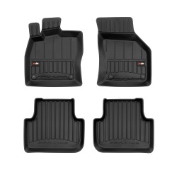 Tappetini per auto Proline 3D compatibili con Volkswagen Golf Sportsvan 2014-2020 su misura in gomma | Tipo Auto: Minivan | Set di tappetini premium | Materiale TPE durevole | Bordi più alti
