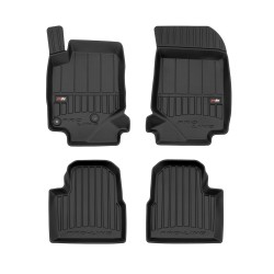 Tappetini per auto Proline 3D compatibili con Citroën C4 III dal 2020 in poi su misura in gomma | Tipo Auto: Hatchback | Set di tappetini premium | Materiale TPE durevole | Bordi più alti