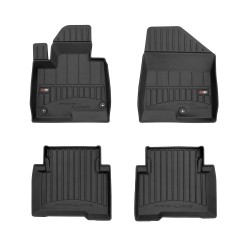 Tappetini per auto Proline 3D compatibili con Hyundai Santa Fe III 2012-2018 su misura in gomma | Tipo Auto: SUV | Set di tappetini premium | Materiale TPE durevole | Bordi più alti