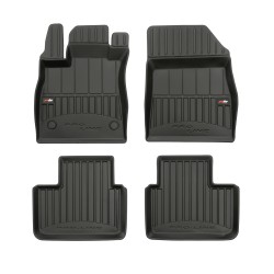 Tappetini per auto Proline 3D compatibili con Renault Talisman 2015-2022 su misura in gomma | Note: pre-facelift | Set di tappetini premium | Materiale TPE durevole | Bordi più alti