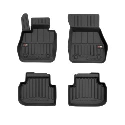 Tappetini per auto Proline 3D compatibili con BMW Serie 1 F40 dal 2019 in poi su misura in gomma | Set di tappetini premium | Materiale TPE durevole | Bordi più alti