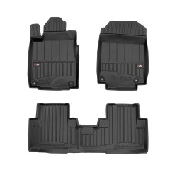 Tappetini per auto Proline 3D compatibili con Honda CR-V IV 2012-2019 su misura in gomma | Note: con subwoofer sotto il sedile del passeggero | Tipo Auto: SUV | Set di tappetini premium | Materiale TPE durevole | Bordi più alti
