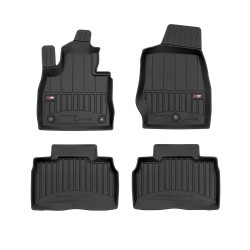 Tappetini per auto Proline 3D compatibili con Ford Explorer VI dal 2019 in poi su misura in gomma | Note: ST | Tipo Auto: SUV | Set di tappetini premium | Materiale TPE durevole | Bordi più alti