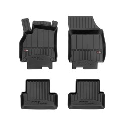 Tappetini per auto Proline 3D compatibili con Renault Fluence 2009-2016 su misura in gomma | Tipo Auto: Berlina | Set di tappetini premium | Materiale TPE durevole | Bordi più alti