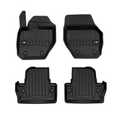 Tappetini per auto Proline 3D compatibili con Volvo V60 I 2010-2018 su misura in gomma | Tipo Auto: Station Wagon | Set di tappetini premium | Materiale TPE durevole | Bordi più alti