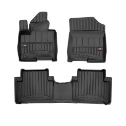 Tappetini per auto Proline 3D compatibili con Kia Sorento IV dal 2020 in poi su misura in gomma | Note: XL, Hybrid | Tipo Auto: SUV | Set di tappetini premium | Materiale TPE durevole | Bordi più alti
