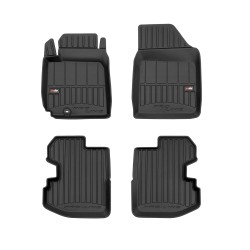 Tappetini per auto Proline 3D compatibili con Toyota Yaris I 1999-2006 su misura in gomma | Note: 3 porte | Tipo Auto: Hatchback | Set di tappetini premium | Materiale TPE durevole | Bordi più alti