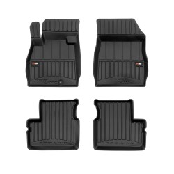 Tappetini per auto Proline 3D compatibili con Nissan Micra K13 2010-2016 su misura in gomma | Tipo Auto: Hatchback | Set di tappetini premium | Materiale TPE durevole | Bordi più alti