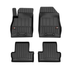 Tappetini per auto Proline 3D compatibili con Opel Ampera 2012-2014 su misura in gomma | Note: liftback | Set di tappetini premium | Materiale TPE durevole | Bordi più alti
