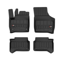 Tappetini per auto Proline 3D compatibili con Skoda Citigo-e iV 2019-2020 su misura in gomma | Tipo Auto: Hatchback | Set di tappetini premium | Materiale TPE durevole | Bordi più alti