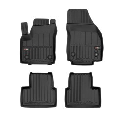 Tappetini per auto Proline 3D compatibili con Opel Meriva B 2010-2017 su misura in gomma | Tipo Auto: Minivan | Set di tappetini premium | Materiale TPE durevole | Bordi più alti