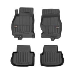 Tappetini per auto Proline 3D compatibili con INFINITI FX I 2003-2008 su misura in gomma | Tipo Auto: SUV | Set di tappetini premium | Materiale TPE durevole | Bordi più alti