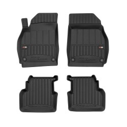Tappetini per auto Proline 3D compatibili con Saab 9-3 II 2002-2011 su misura in gomma | Set di tappetini premium | Materiale TPE durevole | Bordi più alti