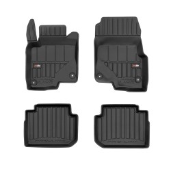 Tappetini per auto Proline 3D compatibili con Smart Forfour I 2004-2006 su misura in gomma | Tipo Auto: Hatchback | Set di tappetini premium | Materiale TPE durevole | Bordi più alti
