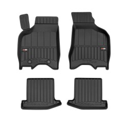 Set Tappetini In Gomma Per VW Lupo 1998-2005 - 4 Pezzi Antiscivolo Protezione Auto - 2