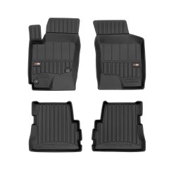 Tappetini per auto Proline 3D compatibili con Hyundai Getz 2002-2011 su misura in gomma | Tipo Auto: Hatchback | Set di tappetini premium | Materiale TPE durevole | Bordi più alti