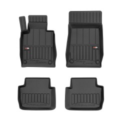 Tappetini per auto Proline 3D compatibili con BMW Serie 3 E46 1998-2005 su misura in gomma | Note: non compatibile con versione AWD | Set di tappetini premium | Materiale TPE durevole | Bordi più alti