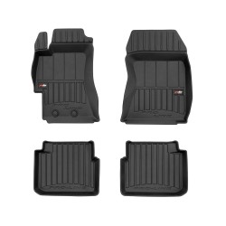 Tappetini per auto Proline 3D compatibili con Subaru Impreza III 2007-2011 su misura in gomma | Set di tappetini premium | Materiale TPE durevole | Bordi più alti