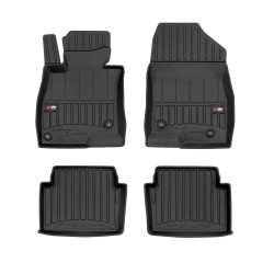 Tappetini per auto Proline 3D compatibili con Mazda 3 III 2013-2018 su misura in gomma | Set di tappetini premium | Materiale TPE durevole | Bordi più alti