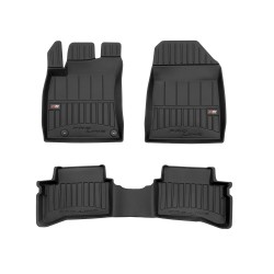Tappetini per auto Proline 3D compatibili con Kia XCeed PHEV dal 2019 in poi su misura in gomma | Tipo Auto: Crossover | Set di tappetini premium | Materiale TPE durevole | Bordi più alti
