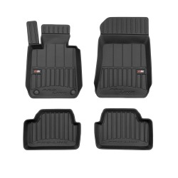 Tappetini per auto Proline 3D compatibili con BMW Serie 1 E81 2004-2011 su misura in gomma | Tipo Auto: Hatchback | Set di tappetini premium | Materiale TPE durevole | Bordi più alti