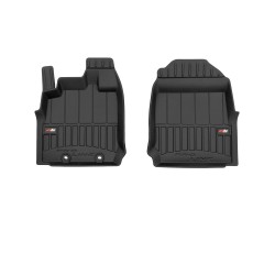 Tappetini per auto Proline 3D compatibili con Isuzu D-MAX III dal 2019 in poi su misura in gomma | Note: 4 porte, cabina estesa | Tipo Auto: Pickup | Set di tappetini premium | Materiale TPE durevole | Bordi più alti