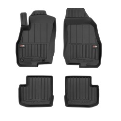 Tappetini per auto Proline 3D compatibili con Fiat Grande Punto 2005-2012 su misura in gomma | Note: 5 porte | Tipo Auto: Hatchback | Set di tappetini premium | Materiale TPE durevole | Bordi più alti