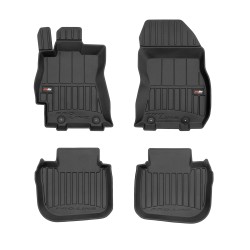 Tappetini per auto Proline 3D compatibili con Subaru Legacy V 2009-2014 su misura in gomma | Note: cambio automatico | Set di tappetini premium | Materiale TPE durevole | Bordi più alti