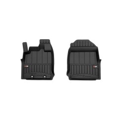 Tappetini per auto Proline 3D compatibili con Isuzu D-MAX III dal 2019 in poi su misura in gomma | Note: 2 porte, cabina estesa | Tipo Auto: Pickup | Set di tappetini premium | Materiale TPE durevole | Bordi più alti