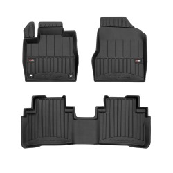 Tappetini per auto Proline 3D compatibili con Nissan Murano Z50 2003-2008 su misura in gomma | Tipo Auto: SUV | Set di tappetini premium | Materiale TPE durevole | Bordi più alti