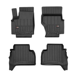 Tappetini per auto Proline 3D compatibili con Volkswagen Amarok I 2009-2021 su misura in gomma | Note: cabina doppia | Tipo Auto: Pickup | Set di tappetini premium | Materiale TPE durevole | Bordi più alti