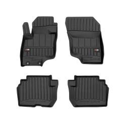 Tappetini per auto Proline 3D compatibili con Mitsubishi Eclipse Cross dal 2018 in poi su misura in gomma | Note: PHEV | Tipo Auto: SUV | Set di tappetini premium | Materiale TPE durevole | Bordi più alti