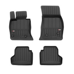 Tappetini per auto Proline 3D compatibili con BMW Serie 4 F32 2013-2020 su misura in gomma | Tipo Auto: Coupé | Set di tappetini premium | Materiale TPE durevole | Bordi più alti