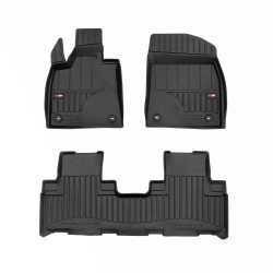 Tappetini per auto Proline 3D compatibili con Lexus RX IV 2015-2022 su misura in gomma | Tipo Auto: SUV | Set di tappetini premium | Materiale TPE durevole | Bordi più alti