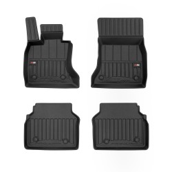 Tappetini per auto Proline 3D compatibili con BMW Serie 5 Gran Turismo F07 2009-2017 su misura in gomma | Note: liftback, xDrive | Set di tappetini premium | Materiale TPE durevole | Bordi più alti