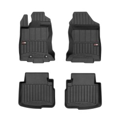 Tappetini per auto Proline 3D compatibili con Subaru Legacy VII dal 2020 in poi su misura in gomma | Set di tappetini premium | Materiale TPE durevole | Bordi più alti