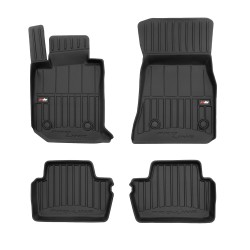 Tappetini per auto Proline 3D compatibili con BMW Serie 2 Coupe G42 dal 2021 in poi su misura in gomma | Tipo Auto: Coupé | Set di tappetini premium | Materiale TPE durevole | Bordi più alti