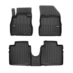Tappetini per auto Proline 3D compatibili con Nissan Note II dal 2012 in poi su misura in gomma | Note: pre-facelift | Tipo Auto: Hatchback | Set di tappetini premium | Materiale TPE durevole | Bordi più alti