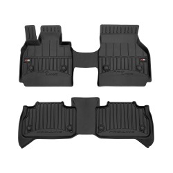 Tappetini per auto Proline 3D compatibili con BMW iX I20 dal 2021 in poi su misura in gomma | Tipo Auto: SUV | Set di tappetini premium | Materiale TPE durevole | Bordi più alti