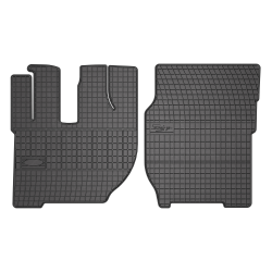 Tappetini per auto ElToro compatibili con Volvo FH I 1993-2002 su misura in gomma | Materiale resistente | Bordi alti protettivi