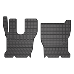 Tappetini per auto ElToro compatibili con Volvo FM I 1998-2001 su misura in gomma | Materiale resistente | Bordi alti protettivi