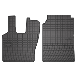 Tappetini per auto ElToro compatibili con Scania Serie 4 1995-2004 su misura in gomma | Materiale resistente | Bordi alti protettivi