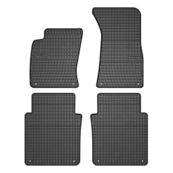 Tappetini per auto ElToro compatibili con Audi A8 D3 2002-2009 su misura in gomma | Note: versione Long | Materiale resistente | Bordi alti protettivi