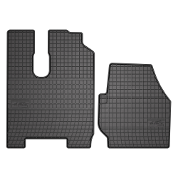Tappetini per auto ElToro compatibili con Mercedes-Benz Actros MP4 2011-2019 su misura in gomma | Note: cambio automatico | Materiale resistente | Bordi alti protettivi