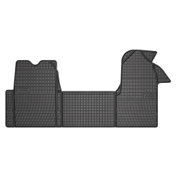 Tappetini per auto ElToro compatibili con Renault Master II 2003-2010 su misura in gomma | Note: post-facelift | Tipo Auto: Van | Materiale resistente | Bordi alti protettivi