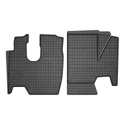 Tappetini per auto ElToro compatibili con Mercedes-Benz Atego 2 2005-2013 su misura in gomma | Materiale resistente | Bordi alti protettivi